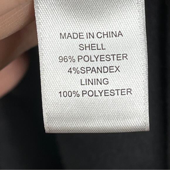 Cece by Cynthia Steffe Black Vegan Suede Little Black Dress, Size Med, NWOT. - Picture 5 of 9